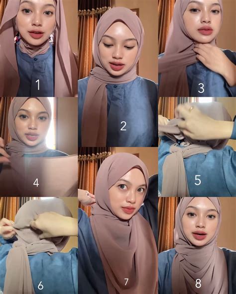 5 Tutorial Hijab Pashmina Simpel Dan Kekinian Cocok Untuk Lebaran 2021