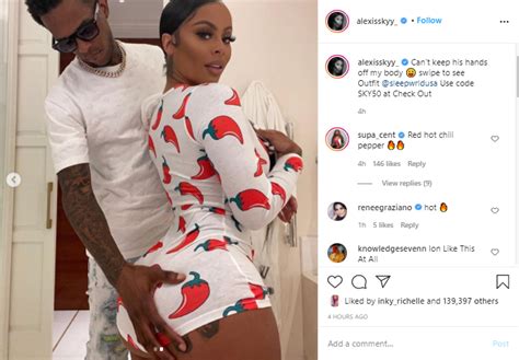 He So Lucky Alexis Skyy Fans Get Jealous After Her New Boo Grabs Her Backside