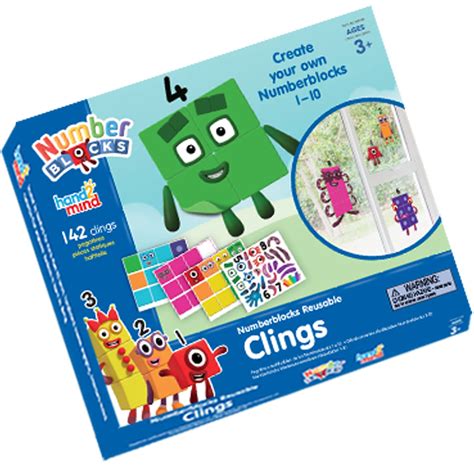 Buy Hand2mind Numberblocks Clings Numberblocks Characters Decals Kids
