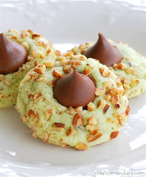 Pistachio Kiss Cookies