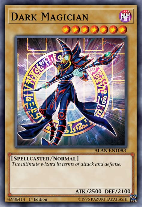 Dark Magician 8th Artwork By Alanmac95 On Deviantart