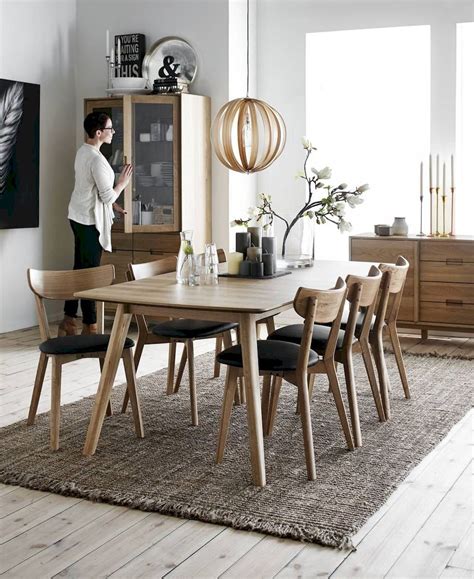 Gorgeous 90 Dreamiest Scandinavian Dining Room Design Ideas