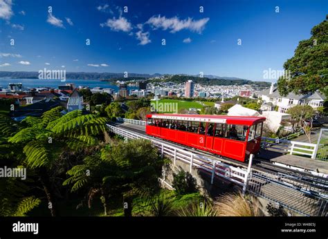 Cable Car Wellington New Zealand Stock Photo Alamy