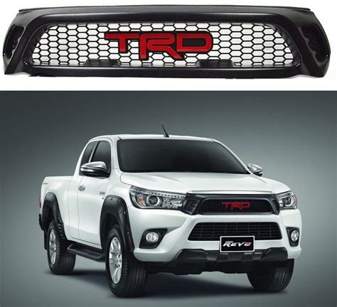 Parrilla Trd Style Toyota Hilux Revo 2015 2019 Sk Performance Store