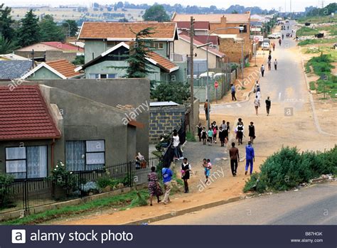 Urban Area In The City Of Johannesburg Stock Photos And Urban Area In The
