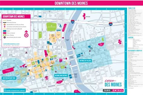 Greater Des Moines Maps Downtown And Surrounding Areas