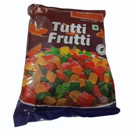 Multicolor Sweet Bakers Tutti Frutti Granule Packaging Size 1 Kg At