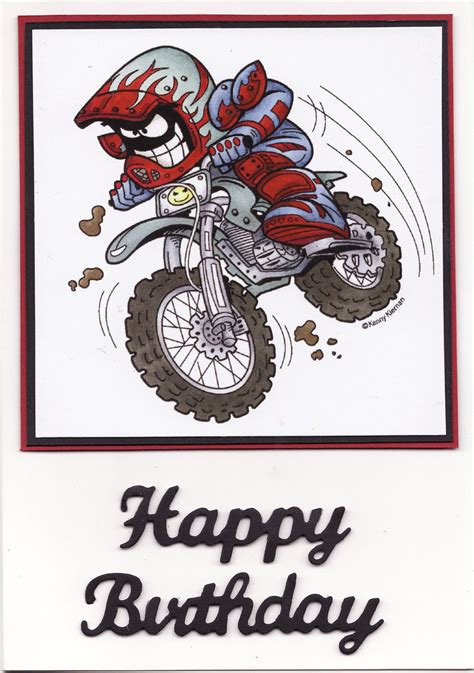 Free Printable Dirt Bike Birthday Cards