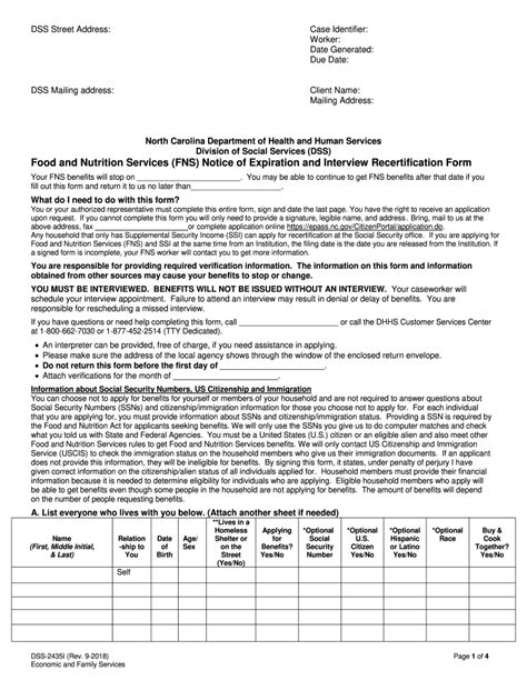 Nc Dss Forms Fill Out And Sign Online Dochub