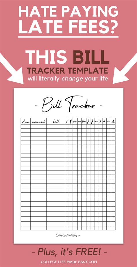 One of the most however, habitshare doesn't allow you to schedule tasks to be done on a monthly basis, which may be useful if you usually schedule monthly bill paying. This Free Bill Tracker Template Will Literally Change Your ...