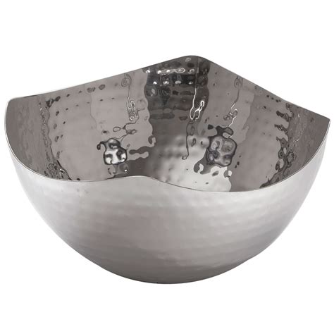 American Metalcraft Sbh3 40 Oz Hammered Stainless Steel Serving Bowl
