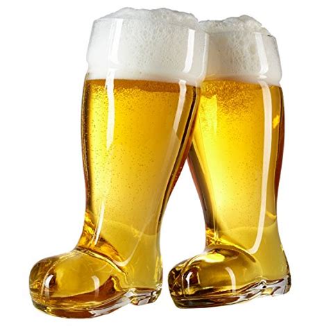 Myt 2 Liter Das Boot Style Beer Glasses Large German Stein For Oktoberfest Theme Set Of 2