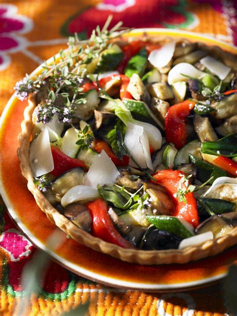 Recette tarte aux légumes du soleil