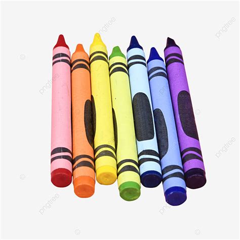 Rainbow Colored Childrens Painted Crayons Color Childrens Painting