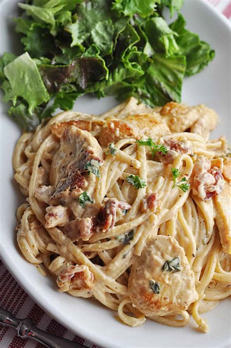 Creamy Chicken Bacon Pasta Quick Easy Savory With Soul
