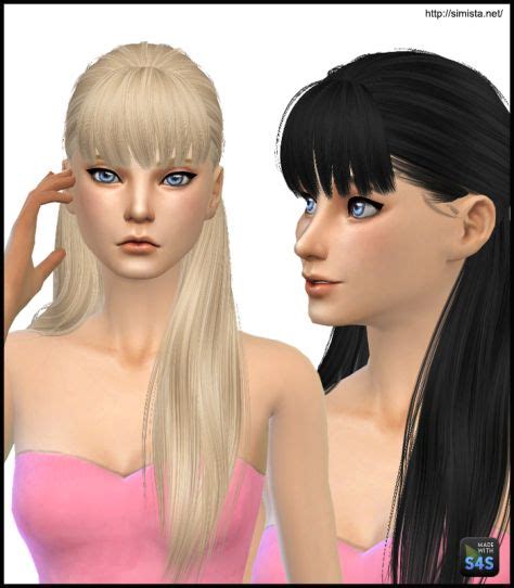 122 Best Images About Sims4 Cc Hairstyle On Pinterest