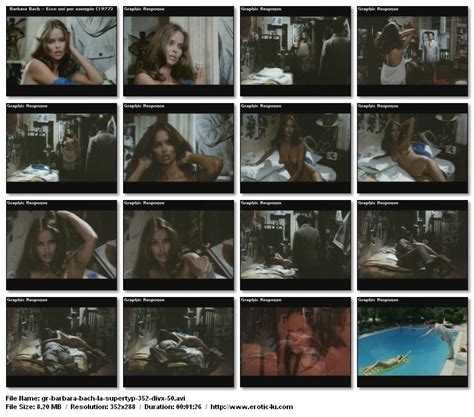 Free Preview Of Barbara Bach Naked In Ecco Noi Per Esempio Nude Videos And Sex Scenes