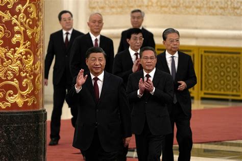 Live Updates Chinas Xi Jinping Unveils Communist Partys Politburo