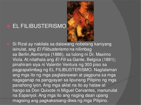 El Filibusterismo Ang Buod Ng Nobelang Isinulat Ni Rizal Kulturaupice