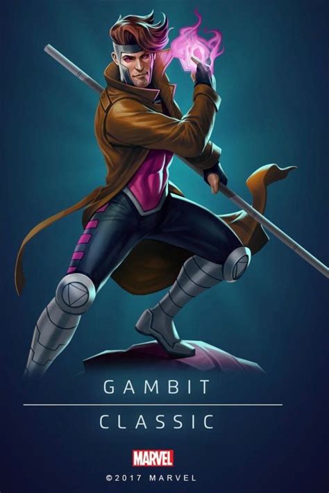 Gambit Classic Marvel Comic Universe Gambit Marvel Marvel Comics Art