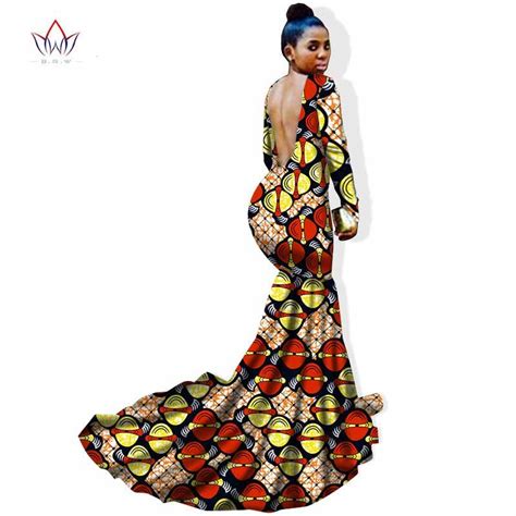 Bodycon Plus Size Womens Traditional African Dresses Africa Wax