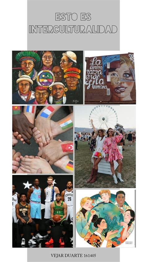 Esto Es Interculturalidad 🌐 Interculturalidad Collage Diversidad