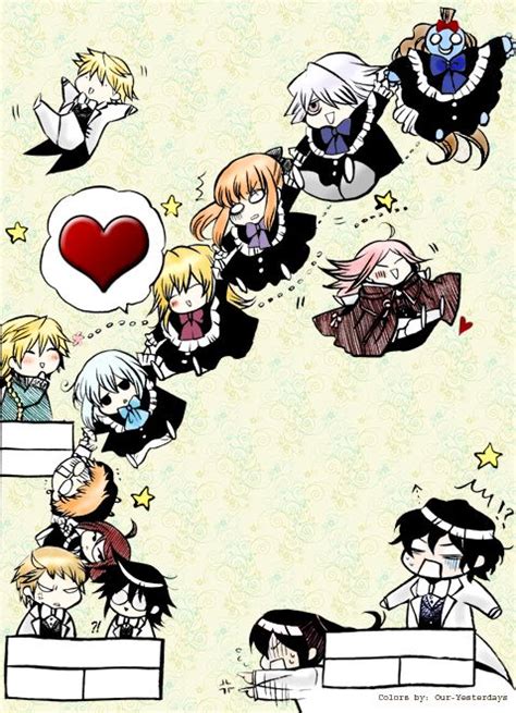 Pandora Hearts Characters Colored By Our Yesterdays Pandora Jewelry