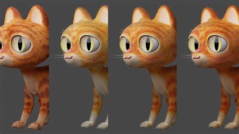 Cat 3d Character On Behance