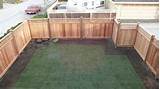 Images of Install Wood Panel Fence