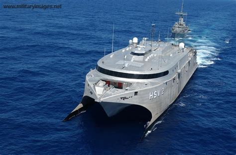 High Speed Vessel Hsv 2 Swift Prepares To Refuel A Military Photos