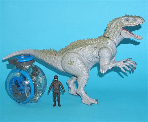 Jurassic World Indominus Rex Vs Gyro Sphere Complete Hasbro
