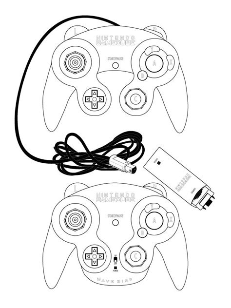 Nintendo Gamecube Controllers Wip 2 By Colormp On Deviantart