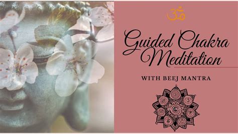 Powerful Guided Chakra Healing With Beej Mantra Hindi Youtube