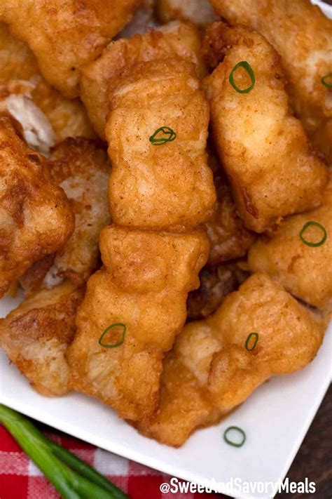 Beer Battered Fish Recipe Video Sweet And Savory Meals