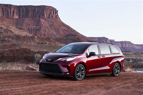 2021 Toyota Sienna Unveiled As Bold New Hybrid Minivan With Available