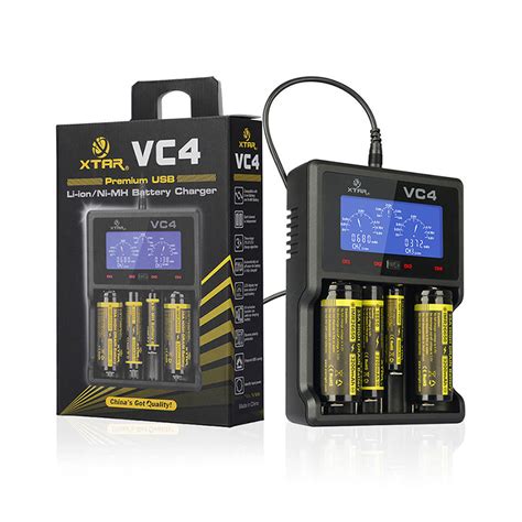 This is the safest way to charge your 18650s (or other vape batteries) and there is simply no two ways about it, not only will charging with an external charger prolong the life of your batteries, it will also prolong the life of your mod. $21.99 XTAR VC4 Vape Battery Charger
