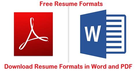 Medical resume templates free downloads medical laboratory. Resume Format - Download Resume Formats & CV in Word and PDF