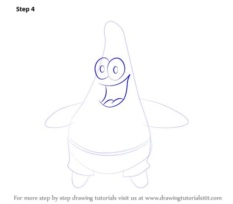 How To Draw Patrick Star From Spongebob Squarepants Spongebob