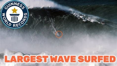 Man Breaks The Guinness World Record For Surfing The Largest Wave