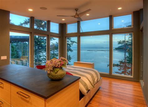 Shelter Bay High Bluff Waterfront La Conner Wa Modern Bedroom