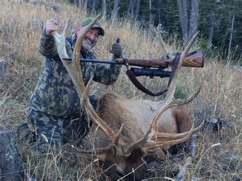 Rifle Elk Hunting And Antelope Hunts In Montana At Elk Ridge Outfitters