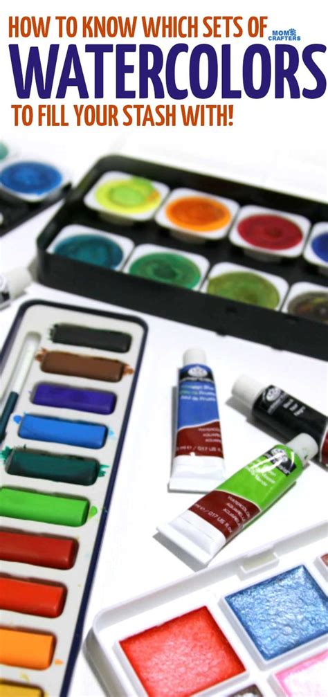 The Best Watercolor Paint Set To Start With Watercolor Paint Set