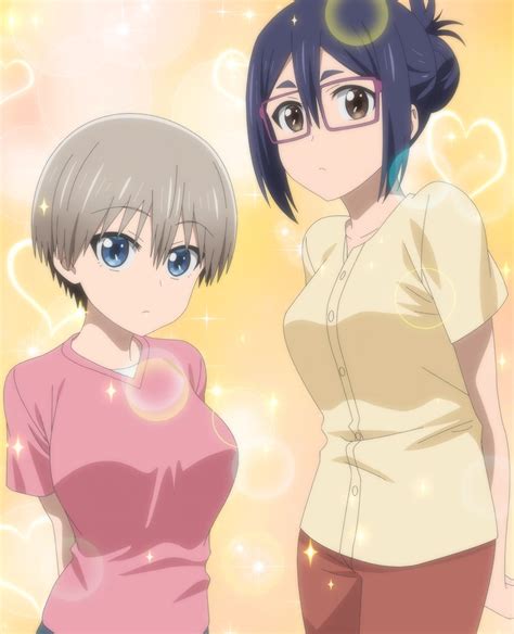 宇崎ちゃんは遊びたい！ω（だぶる） Hana Uzaki Ami Asai Big Glasses Anime カグラ A