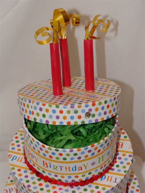 Birthday cake gifts by post. PeprzCakez: 3- Tier Round Birthday Cake Gift Box- **$15 ...