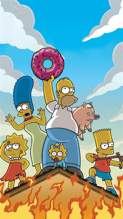 The Simpsons Movie Samsung Wallpaper Papéis De Parede Animados