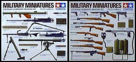 Us Infantry Weapons Set 135 Tamiya