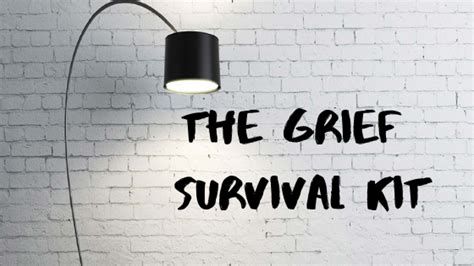 The Grief Survival Kit Hospice Of North Alabama