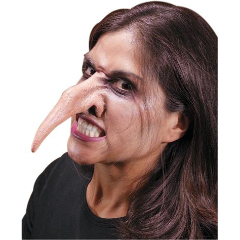 extreme witch nose glue on prosthetic noses
