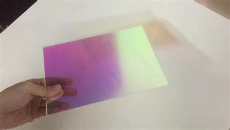 Factory Price Customized Holographic Iridescent Acrylic Sheet Rainbow Plexiglass Buy