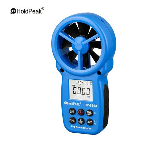0340ms Anemometer Wind Speed Meter Holdpeak Hp 866a Portable Air